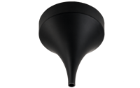 SG plafond cup zwart