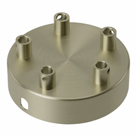 Calex metal ceiling rose 100mm 5 hole, matt bronze