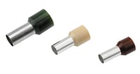 GeÏsoleerde Adereindhuls, DIN 46228, 6mm², lengte 12mm, groen