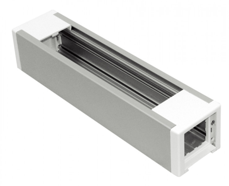 Efapel Bureau Werkstation 8+2 Modules Aluminium