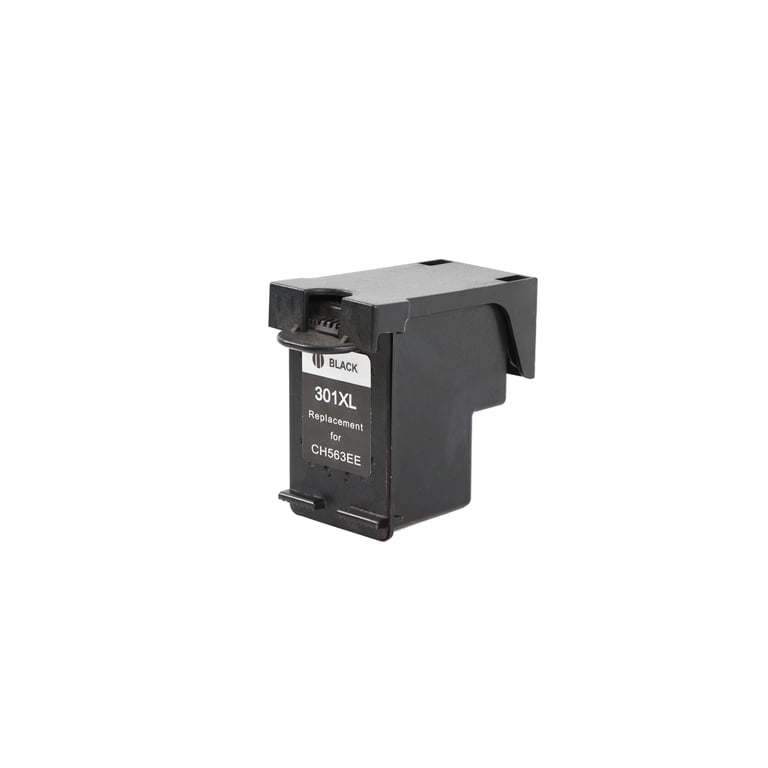 HP 301XL (CH563EE) BK inktcartridge zwart hoge capaciteit huismerk - met inktlevels