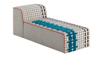 Chaiselongue Gan Rugs Bandas E White