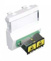 MOD W/COUPLER F/SC APC DUPLEX FO CONNEC-2 MOD