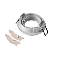 NEW TRIA® 68, plafondinbouwring, D: 8.2 H: 2.6 cm, IP20, wit