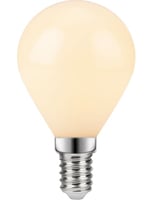 LED E14 Fila Ball G45x80 230V 470Lm 4W 827 AC Milky Frosted