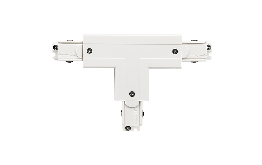 ShopLine Rail 3 Fasen T-verbinding wit (R)