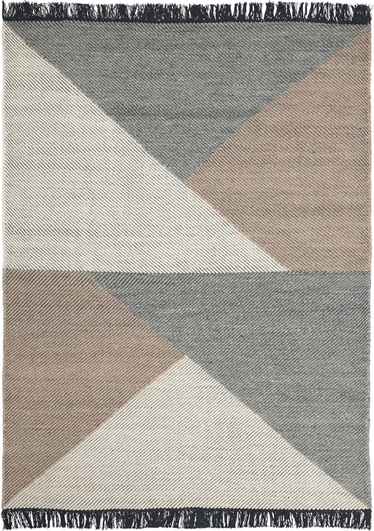 Hip grafisch vloerkleed Suus Light Grey