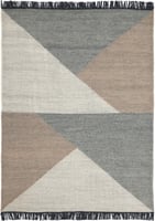 Hip grafisch vloerkleed Suus Light Grey