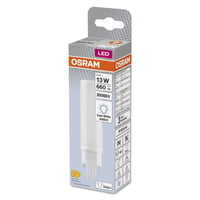 OSRAM DULUX® D/E LED HF & AC MAINS 6 W/4000K 100 mm (CS à 1 PCE)
