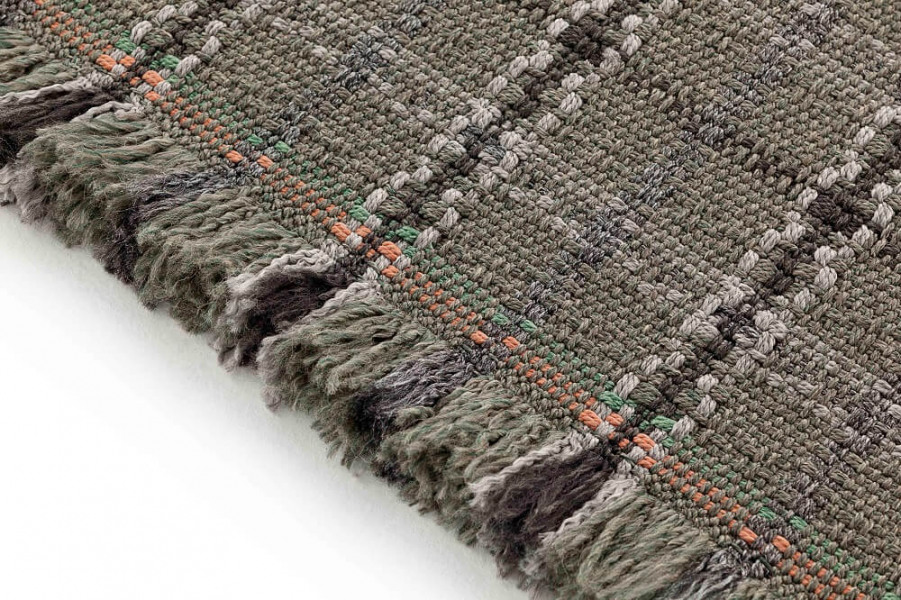 Buitenkleed Gan Garden Layers Tartan Groen