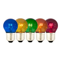 Calex Party Ball Lamp tray 15W 240V E27 5 colours