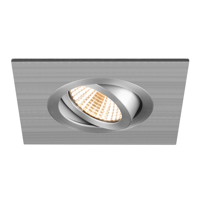 NEW TRIA® 75 XL, plafondinbouwring, L: 11 B: 11 H: 2.6 cm, aluminium