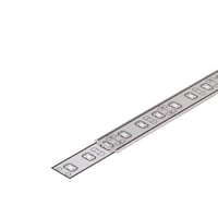 Profiel afdekking A schuif, transparant, 2 meter. Prof 10 VPE 10 stuks