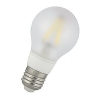 Calex LED Full Glass Filament GLS-lamp  220-240V 6,5W 600lm E27 A60,  Frosted outside 2700K CRI80 Dimmable, energy label A+
