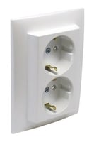 Efapel Inb. Wcd Ra 2V Xtr Vlak Enkel Inb.Doos Ice