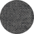 Wollen vloerkleed Anna Rond Black