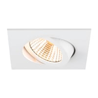 NEW TRIA® 68, plafondinbouwring, L: 8.2 B: 8.2 H: 2.6 cm, IP20, wit