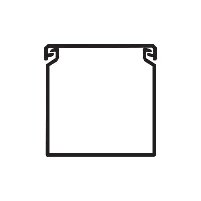 Efapel bedradingskoker grijs b60mm-h60mm-l2