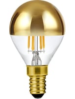 LED E14 Fila Ball Top Mirror G45x75 230V 250Lm 4W 925 AC Gol