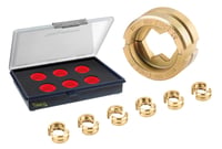 Persmatrijzen Set 6-delig, Buiskabelschoen WM-vorm, 70mm² t/m 240mm²