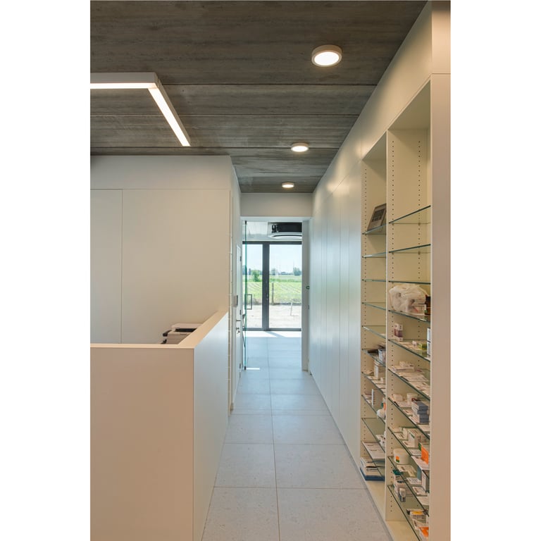 GRAZIA 60, PMMA-afdekking 1,5 m frosted