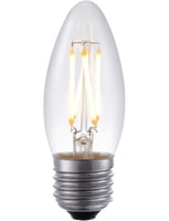LED E27 Fila Candle C35x100 230V 320Lm 4W 925 AC Clear Dim