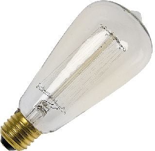 Masterlight - Gloeilamp Deco Rustica 100W E27 helder S276424100