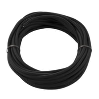 Textielkabel, 3-polig, 10m, zwart