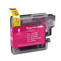 Brother LC-1100XL M inktcartridge magenta hoge capaciteit huismerk