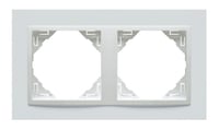 Efapel animato afdekr. 2v wit/wit