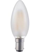 LED Ba15d Fila Candle C35x100 230V 320Lm 4W 925 AC Frosted D