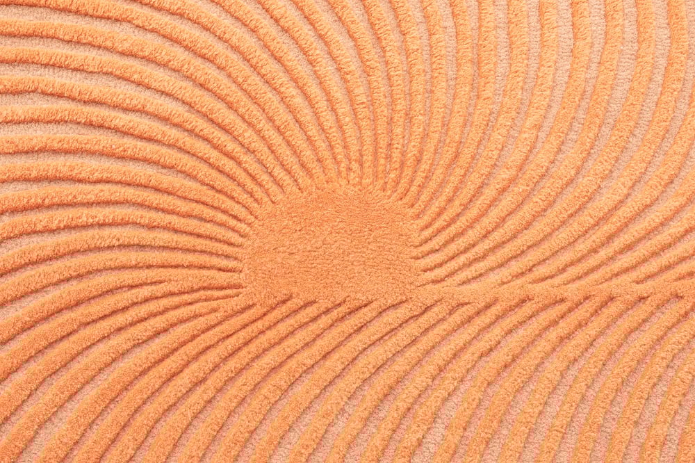 Design vloerkleed Gan Rugs Giro Peach