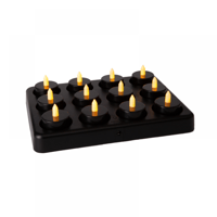 LLYSS | Laadstation voor 12 LED Theelichtjes