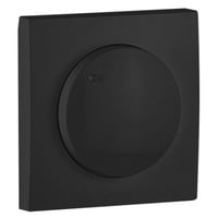 Efapel knop dimmer zwart