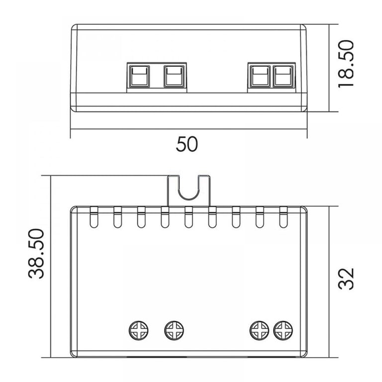 LED Voeding Mini | 350mA | 6 Watt | Binnen