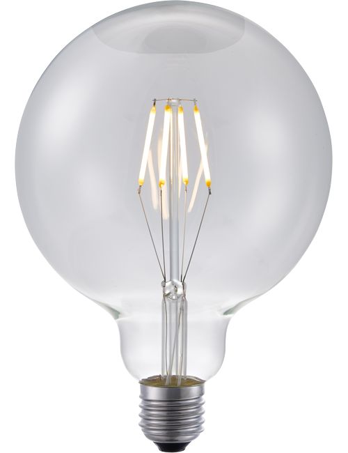 LED E27 Fila Globe G125x180 230V 320Lm 4W 925 AC Clear Dim