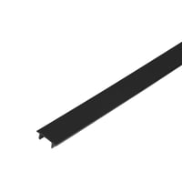 S-TRACK DALI, afdekking rail zwart 2 m
