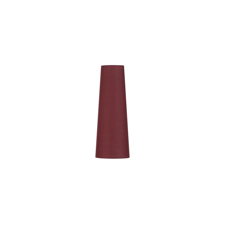 FENDA 15cm lampenkap conisch wijnrood