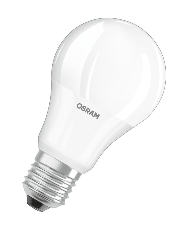 Osram Sensor led standaard E27 6w/40w mat 2700k dag/nacht