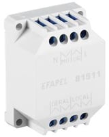 Efapel relais tbv jalouziebediening 23v/5hz/6a niet vertraagd centraal/decentraal te bedienen met jalouzie pulsschakelaar