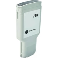 HP 728 (F9J68A) MBK inktcartridge matzwart extra hoge capaciteit huismerk