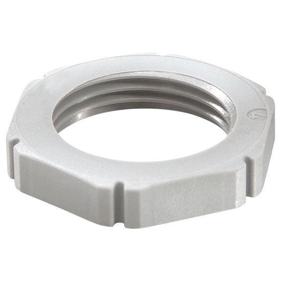 Wiska EMUF25 contramoer M25 grijs