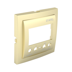 Efapel Cpl Tijdschakelaar Digitaal 6A + 6A 2 Circuits Goud