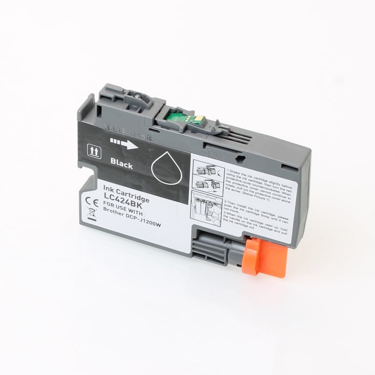 Brother LC-424 BK inktcartridge zwart standaard capaciteit huismerk