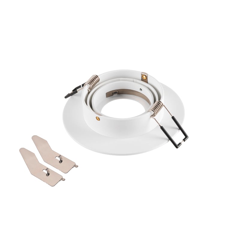 NEW TRIA® 75 XL, plafondinbouwring, D: 11 H: 2.6 cm, IP20, wit