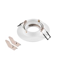 NEW TRIA® 75 XL, plafondinbouwring, D: 11 H: 2.6 cm, IP20, wit