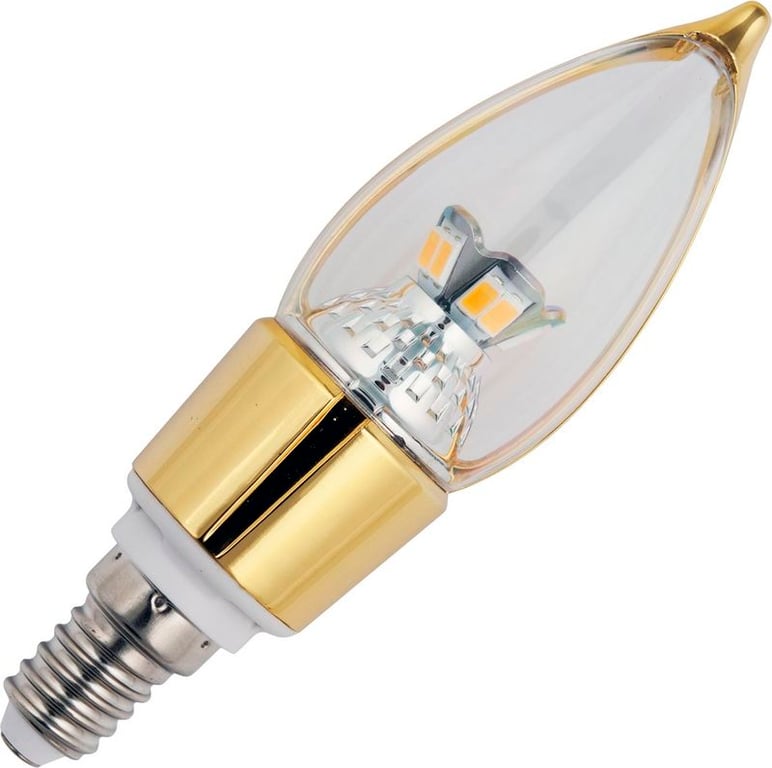 Masterlight - LED Candle gold 4,5W E14 3000K 320Lm S23535092