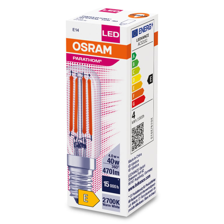 PARATHOM® SPECIAL T26 40 4 W/2700 K E14 (CS à 1 PCE)