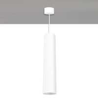 Ronde Lumiko pendel armatuur kleur wit, geschikt voor Lumiko