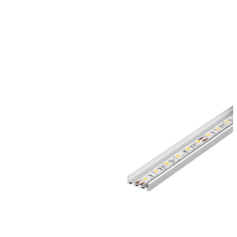GLENOS Professioneel Profiel 2609-100, 1m, zilver